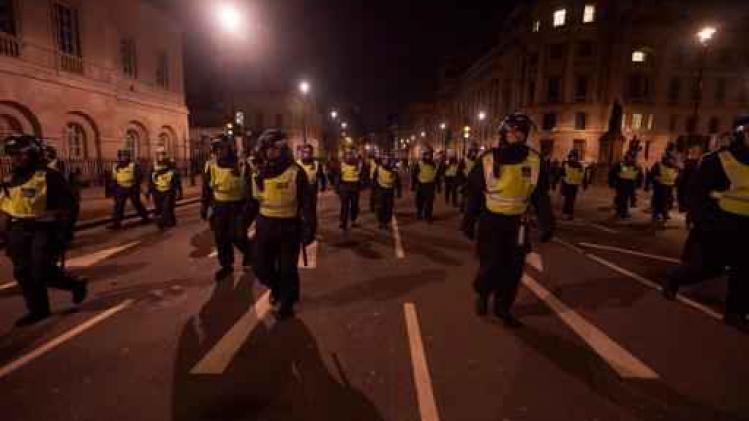 Vijftigtal mensen gearresteerd bij betoging voor hackerscollectief Anonymous in Londen