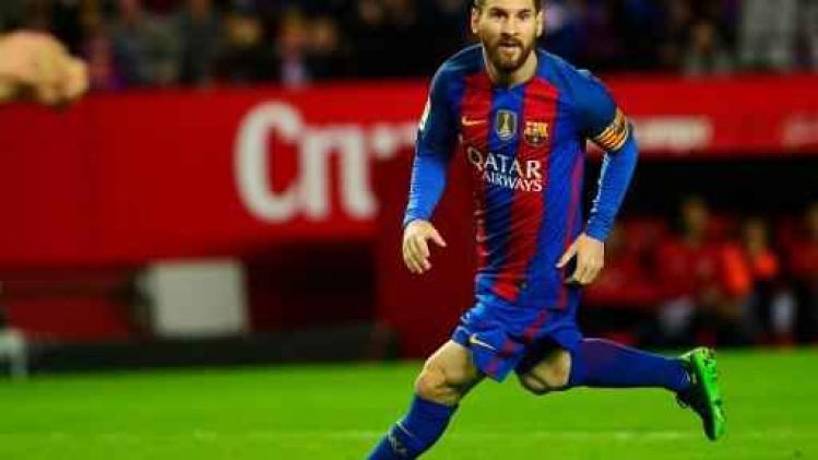 Primera Division - Lionel Messi scoort 500e doelpunt voor Barcelona