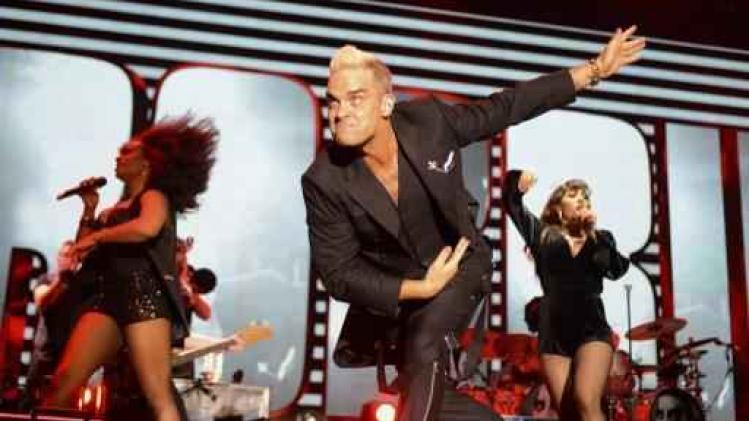 Robbie Williams headliner van Werchter Boutique op zaterdag 8 juli