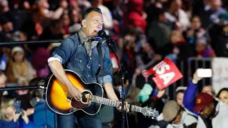 Race Witte Huis - Bruce Springsteen vraagt Amerikanen "juiste kant van de geschiedenis" te kiezen