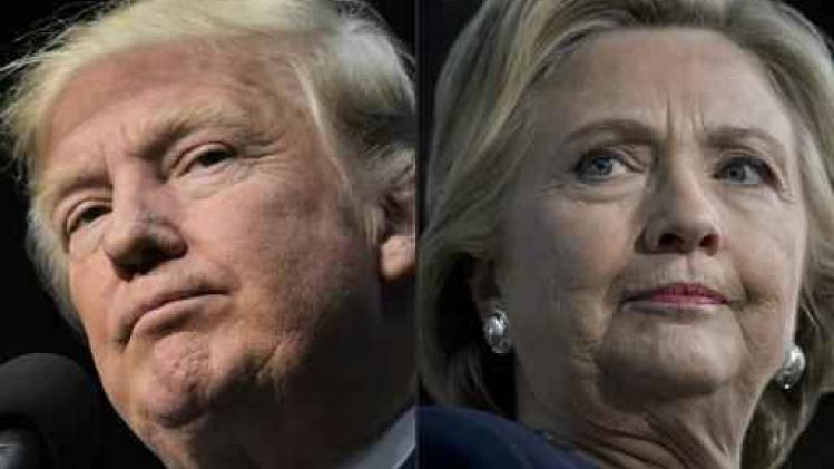 Clinton en Trump sloten campagne met nachtelijke activiteiten af