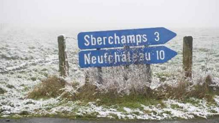 KMI waarschuwt voor gladheid in Ardennen