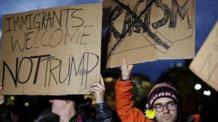 Trump verslaat Clinton - Opnieuw protesten tegen Trump in verschillende Amerikaanse steden