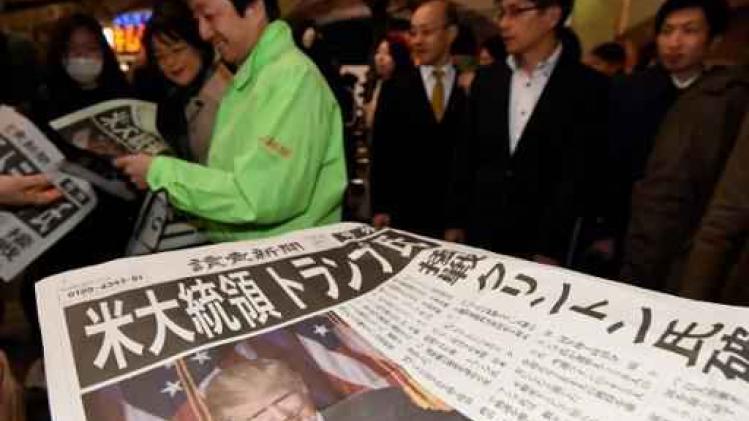 Trump en Japanse premier spreken elkaar mogelijk volgende week