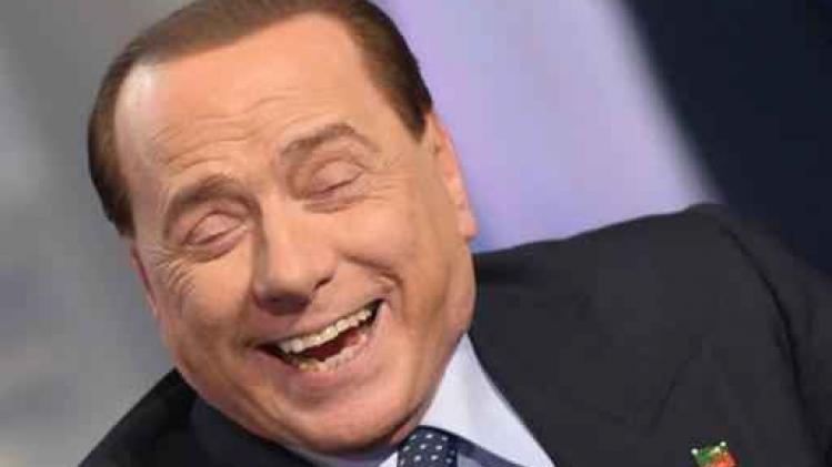 Italianen lachen met "Trumpusconi"