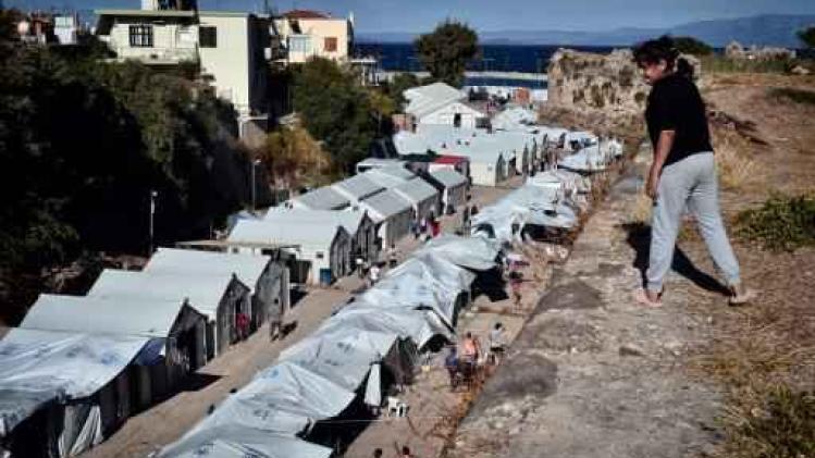 Opnieuw rellen in vluchtelingenkamp op het eiland Chios