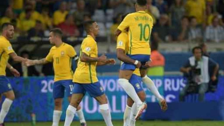Kwal. WK 2018 - Brazilië brengt Messi en co in moeilijke papieren