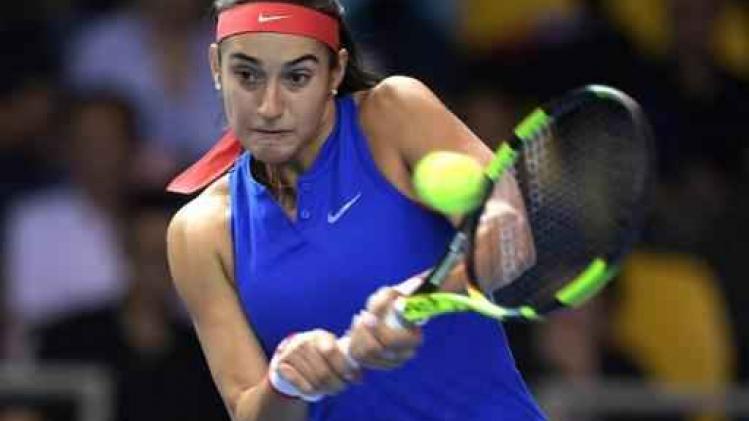 Fed Cup - Garcia verrast Kvitova en hangt bordjes in evenwicht in finale