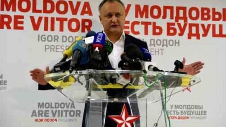 Pro-Russische kandidaat wint historische presidentsverkiezing Moldavië
