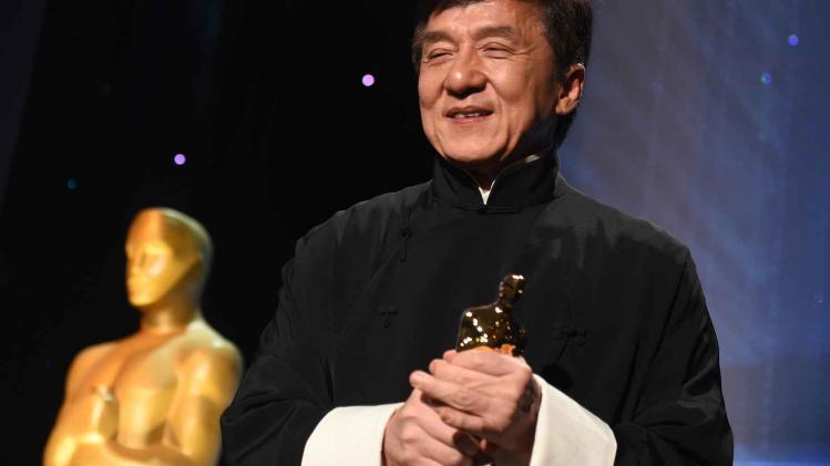 Jackie Chan krijgt ere-Oscar