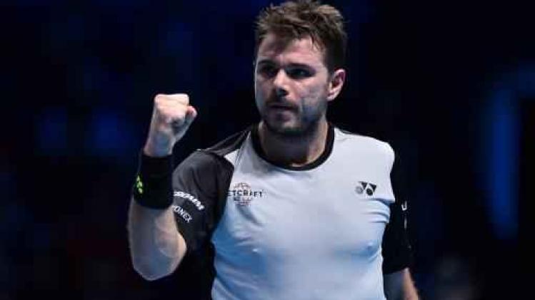 ATP World Tour Finals - Stan Wawrinka houdt kwalificatiekansen gaaf met zege tegen Marin Cilic