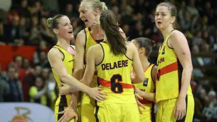 Kwalif. EK basket (v) - België doet gouden zaak met zege tegen Wit-Rusland