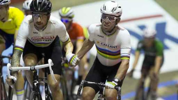 Mark Cavendish en Bradley Wiggins triomferen in Kuipke