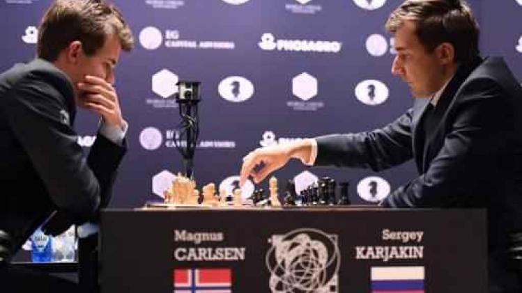 WK schaken - Ook zevende partij levert geen winnaar op