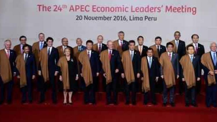 APEC-leiders beloven "elke vorm van protectionisme" te bestrijden