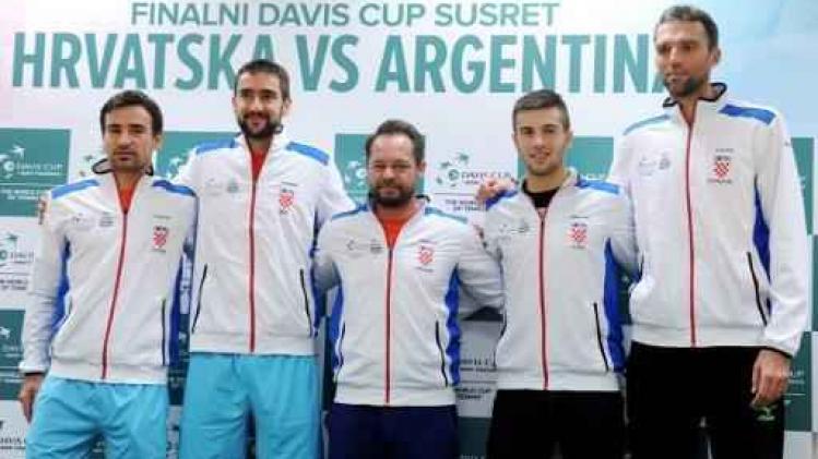Cilic en Delbonis openen finale Davis Cup