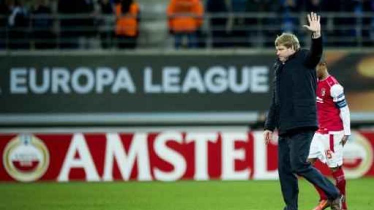 Europa League - Hein Vanhaezebrouck gelooft nog in Gentse kwalificatie