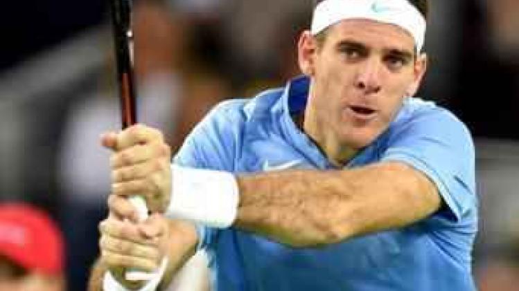 Davis Cup - Juan Martin del Potro brengt Argentinië langszij