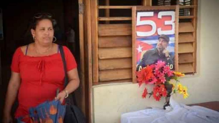 Cubanen nemen afscheid van Fidel Castro