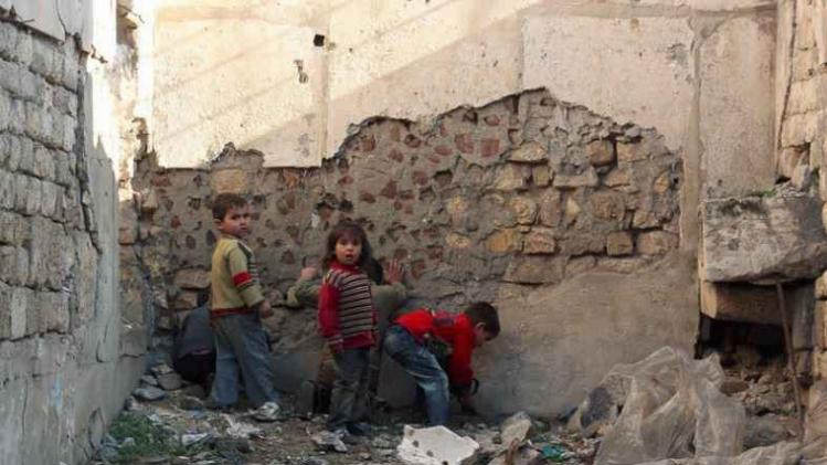 Kinderen in Aleppo
