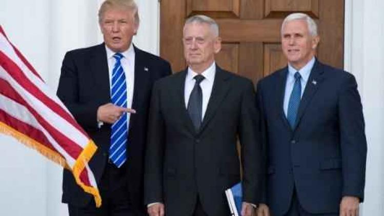 Trump president-elect - Trump kondigt nominatie van James Mattis aan als minister van Defensie