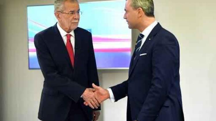 Presidentsverkiezing Oostenrijk - Bitsig laatste televisiedebat tussen Oostenrijkse presidentskandidaten