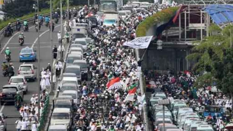 Opnieuw tienduizenden mensen op straat in Jakarta tegen christelijke gouverneur