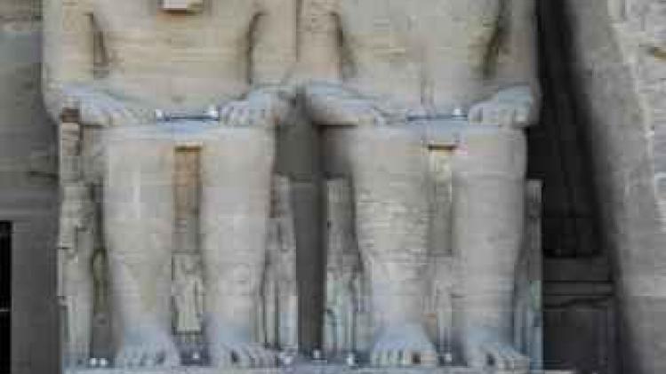 Knieën van mummie zijn die van koningin Nefertari