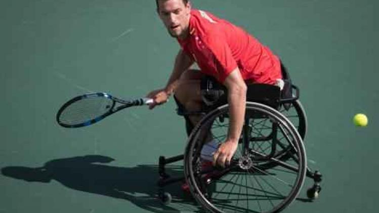 Titelverdediger Joachim Gérard bereikt finale Masters rolstoeltennis
