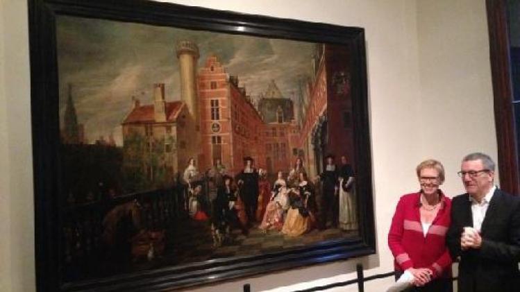 Museum van de Stad Brussel stelt 17e-eeuws schilderij tentoon
