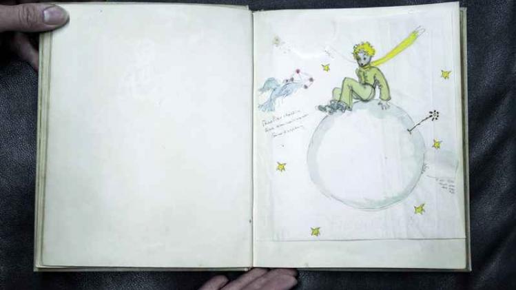 Veiling van origineel exemplaar 'Le petit prince', geschreven door Antoine de Saint-Exupery