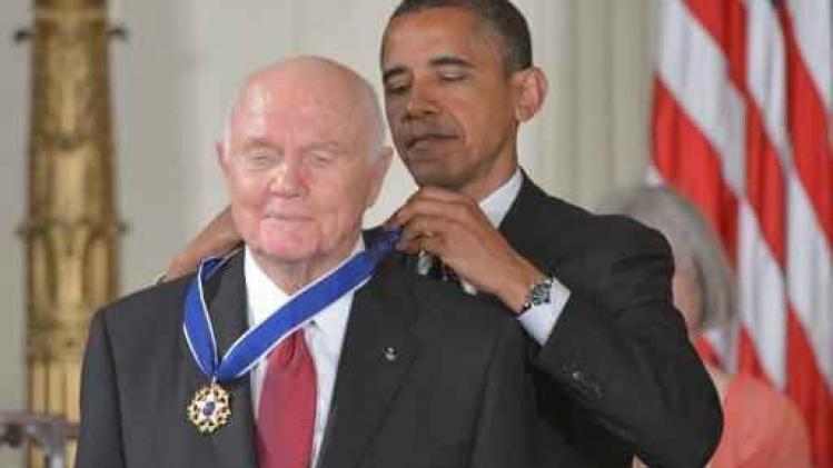 Obama noemt overleden astronaut John Glenn "Amerikaanse legende"