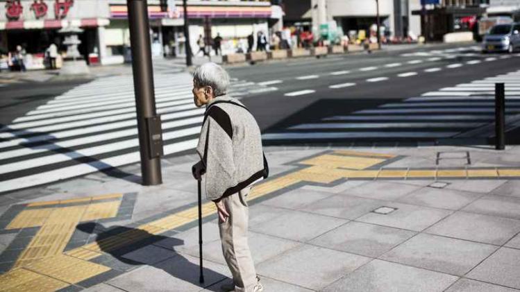 Japanse senioren krijgen QR-sticker