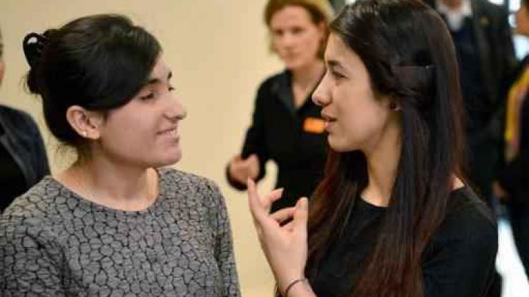 Iraakse Jezidi-activistes nemen Sacharovprijs Europees Parlement in ontvangst