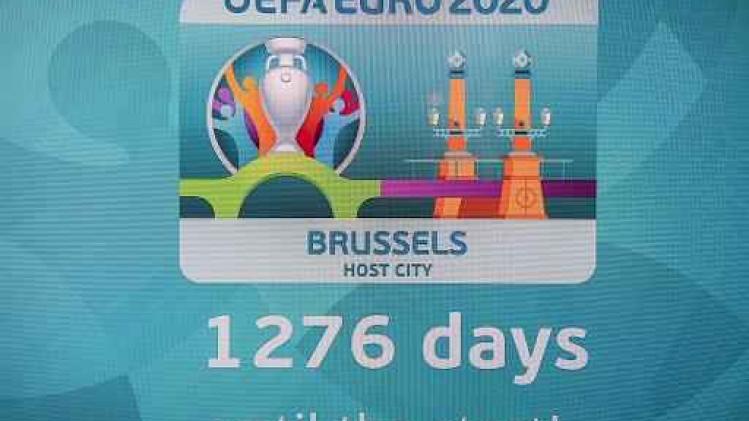 EURO 2020: Dit is het logo van speelstad Brussel