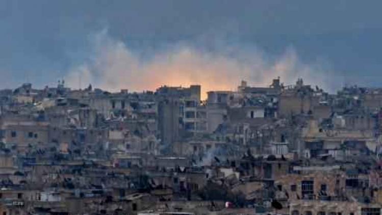 Rebellen gebruiken burgers in Oost-Aleppo als levend schild