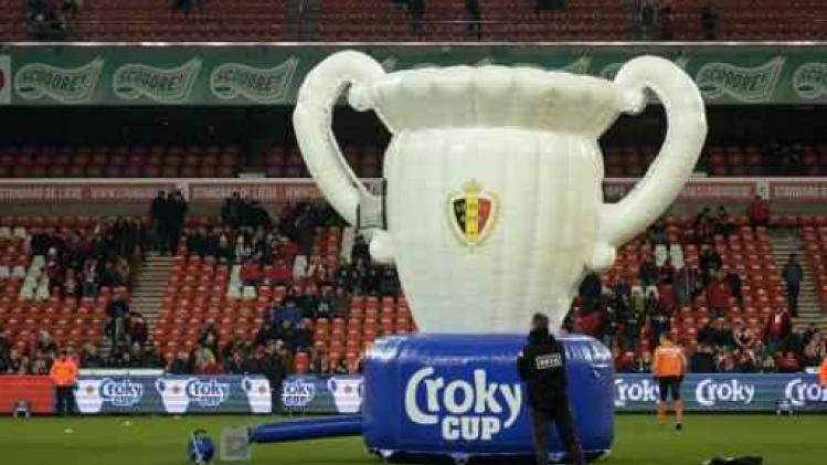 Croky Cup - Oostende-Genk en Zulte Waregem-Eupen in halve finales
