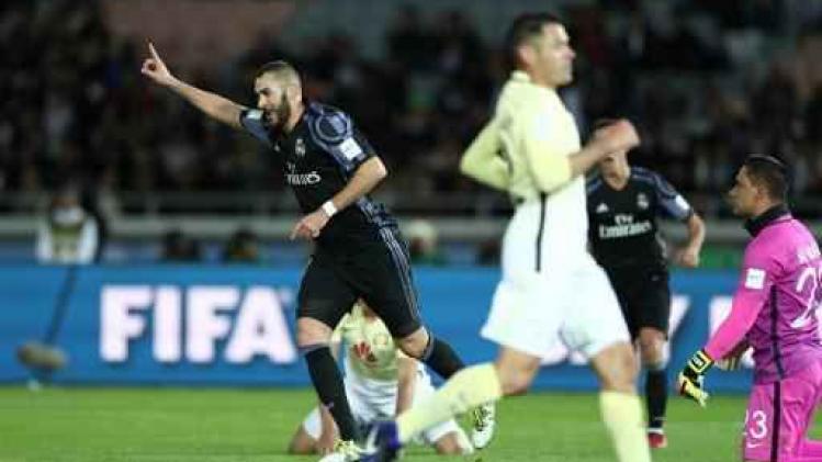 Real Madrid naar finale WK voetbal voor clubs