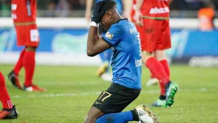 Club Brugge ziet Limbombe zes weken uitvallen