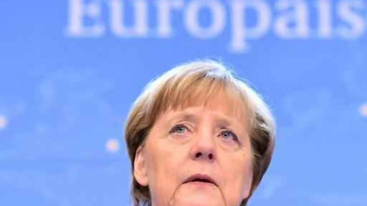 Merkel is "in rouw"