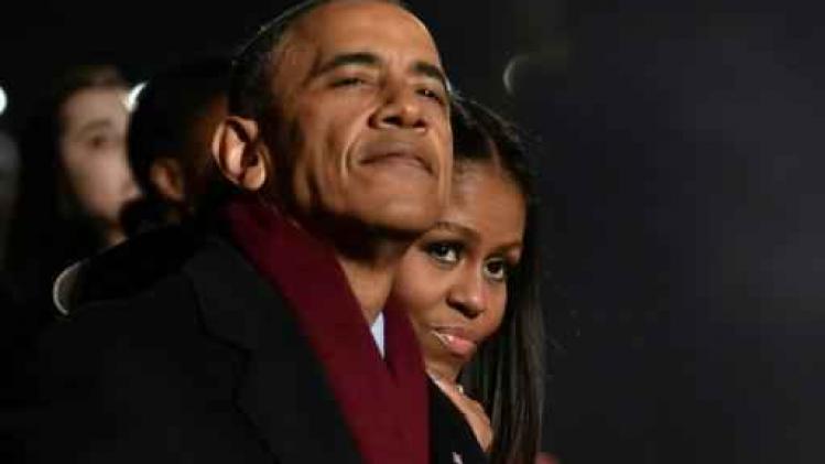 Barack en Michelle Obama houden laatste kersttoespraak