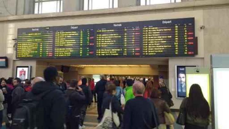 Vals bomalarm in Brussels Noordstation