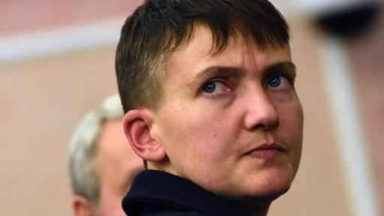 Voormalige pilote en nationale heldin Nadia Savtsjenko richt oppositiepartij op