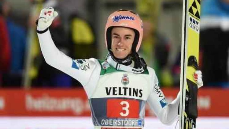 Oostenrijker Stefan Kraft wint vierschansentoernooi Oberstdorf