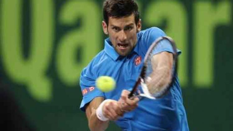 ATP Doha - Novak Djokovic dient Andy Murray eerste nederlaag in 31 matchen toe