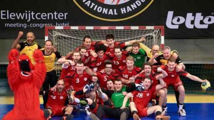 Belgische handballers winnen oefenwedstrijd tegen Nancy met 39-37