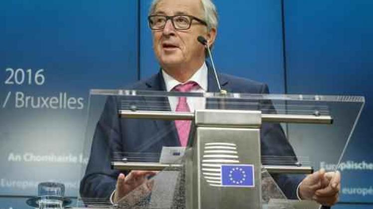 Overlijden Luc Coene - Commissievoorzitter Jean-Claude Juncker betuigt medeleven