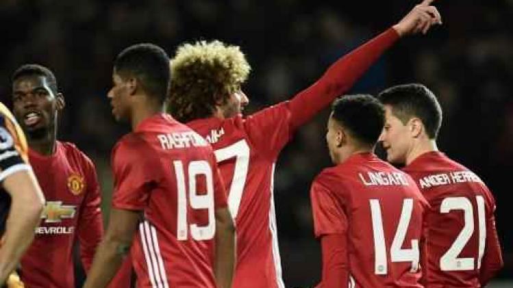 Belgen in het buitenland - Marouane Fellaini schenkt Manchester United 2-0 zege