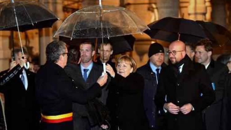 Eredoctoraat Merkel - "Gemoedelijke" en "warme" ontmoeting tussen Charles Michel en Angela Merkel