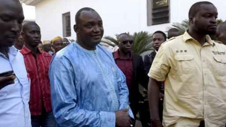 Senegal vangt verkozen president Adama Barrow op